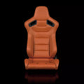 Braum Elite Series Sport Seats - Red Cloth (Black Stitching) - BRR1-RFBS