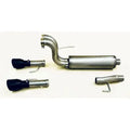 Gibson 2024 Ford F150 5.0L Black Elite Stainless Steel Split Rear Exhaust