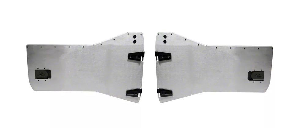 ~(42 lbs. 38X26X8)~ EVO Front Half Door Set JK 2007-2017 Jeep Wrangler JK JKU