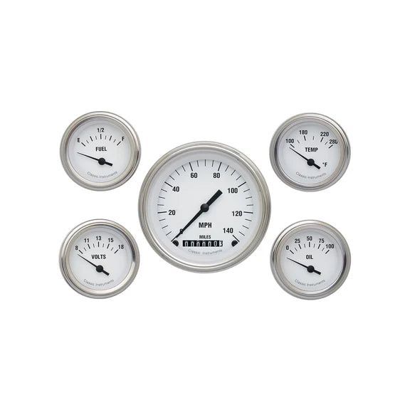 WHITE HOT SERIES 5 GAUGE SET-GM