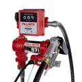 15 GPM 24V DC PUMP 3/4IN X 12FT HOSE 3/4IN MANUAL NOZZLE 5FT GROUND WIRE