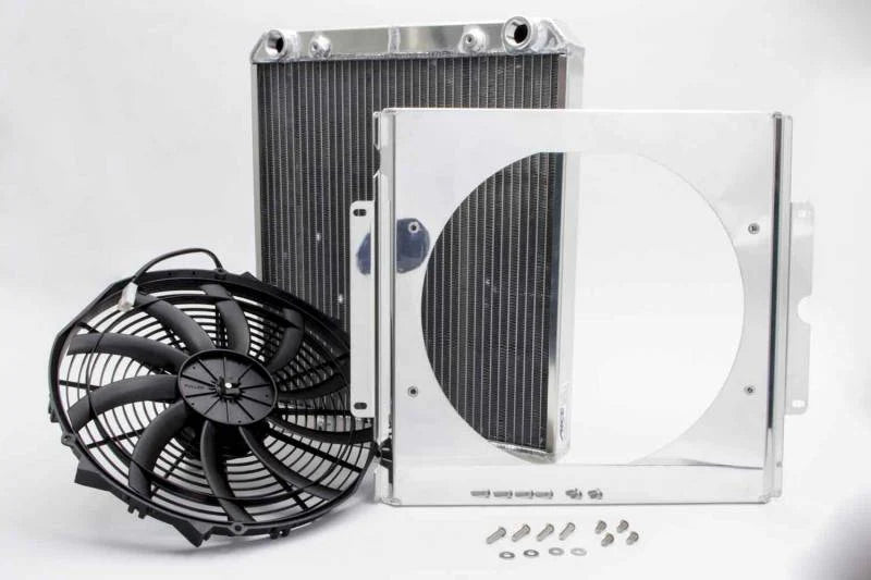 Dragster Radiator w/ Fan and Shroud