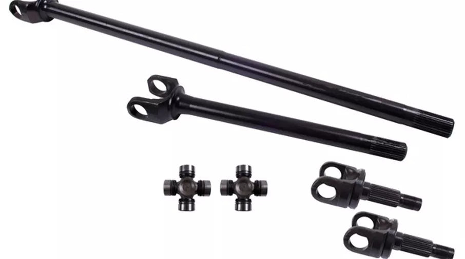 ~(27 lbs. 37X7X7)~ Axle Shaft Kit Front 92-06 Jeep Wrangler Cherokee for Dana 30