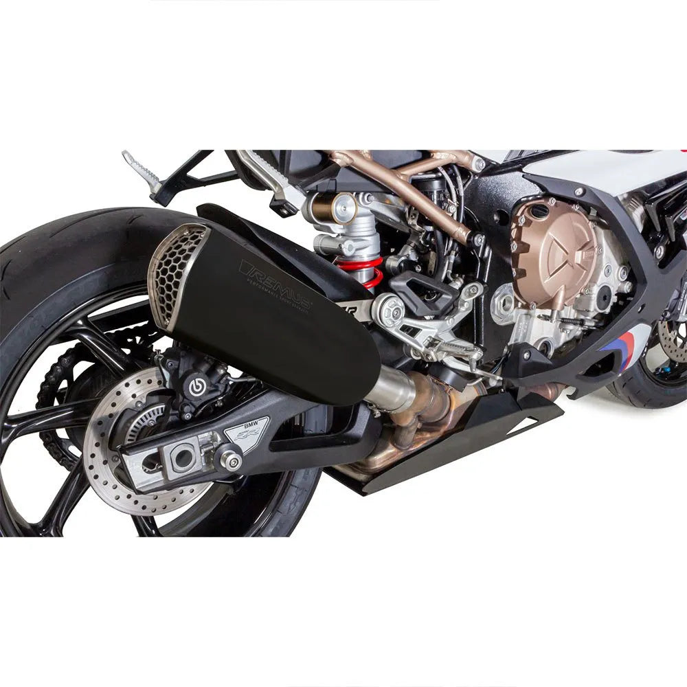 Remus black slip-on exhaust