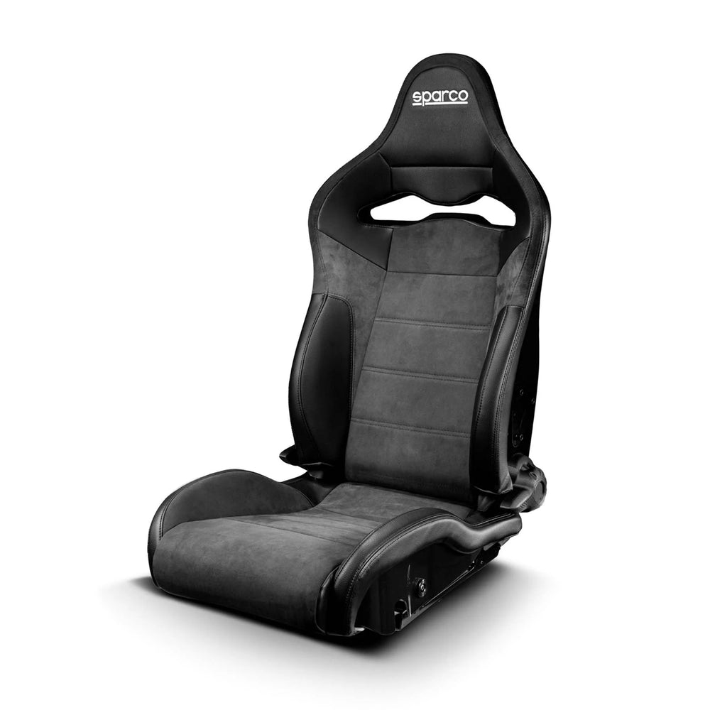 Sparco SP-R Seat BLK/BLK White Logo