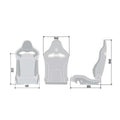 Sparco SP-R Seat BLK/BLK White Logo