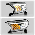 1922 RANGER HALOGEN ONLY FULL LED PROJECTOR HEADLIGHTS BLACK