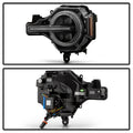 Spyder 21-24 Ford Bronco High-Power LED Headlights - Black (PRO-YD-FB21LEDAP-SEQSBGR-BK)