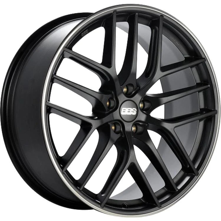 BBS black auto part