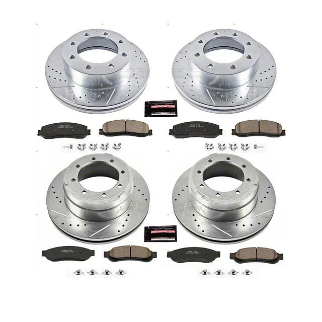 Power Stop 2012 Ford F-350 Super Duty Front & Rear Z23 Evolution Brake Kit