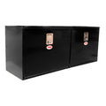 STEEL UNDERBODY 60X24X18 2 DOORS BLK