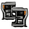 SPYDER headlights close-up