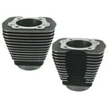 S&S Cycle 84-99 BT w/ 96in Engines w/ Stock Heads 3-5/8in Bore Cylinders - Wrinkle Black