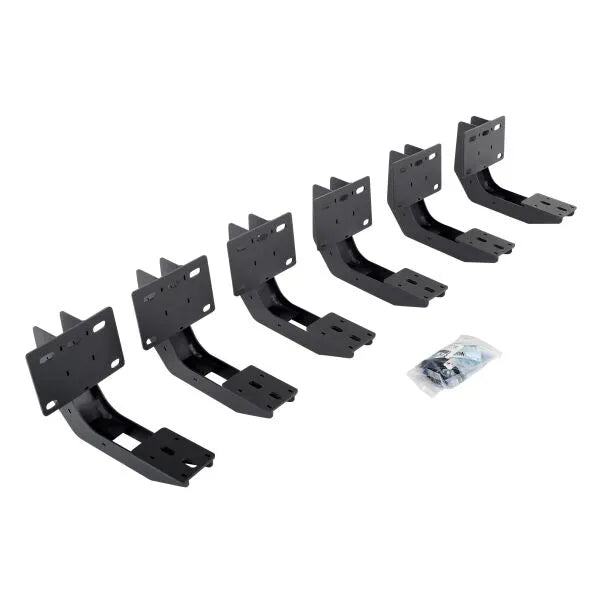 RB30 Running Boards with Mounting Brackets 2 Pairs Drop Steps Kit