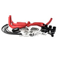 PERRIN 08-14 Subaru STI Front Mount Intercooler Boost Tubes + Hardware - Red Tubes