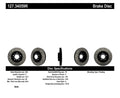 STREET AXLE PACK, DRILLED, FRONT BR