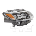 CAPA RH HEADLAMP ASSY COMPOSITE LED NISSAN ROGUE 20172018