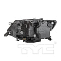 CAPA RH HEADLAMP ASSY COMPOSITE LED NISSAN ROGUE 20172018