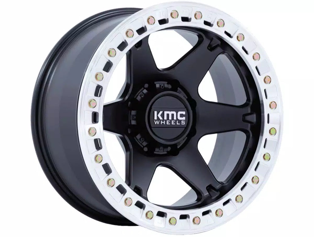 KM238 20X10 8X6.5 S-BLK MACH -48MM