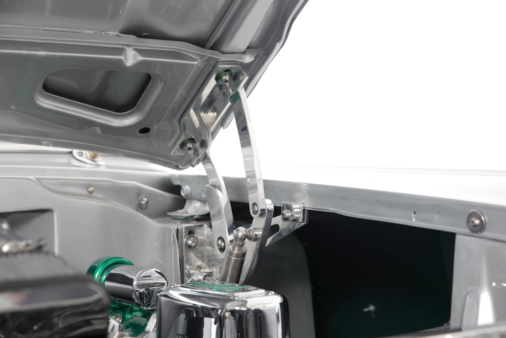Billet Hood Hinges Polished