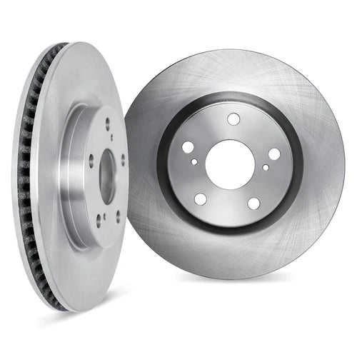R1 05-20 Chrysler 300 Front & Rear Drill/Slot Carbon Coated Rotor Set w/Optimum Pads