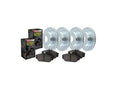 Select Sport Axle Pack, Drilled & Slotted, 4 Wheel