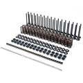 0116 GM 6.6L DURAMAX INTAKE & EXHAUST VALVES & CONICAL VALVE SPRINGS (BEEHIVE)