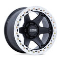 KM238 20X10 BLANK S-BLK MACH -48MM