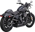 Vance & Hines HD Sportster 14-22 Twin Slash 3In PCX Slip-On Exhaust