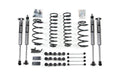19972006 JEEP TJ 4.25IN COMBO SUSP LIFT KIT W/MOTOR MOUNT SPACERFRT COIL RR COILFOX SHKS