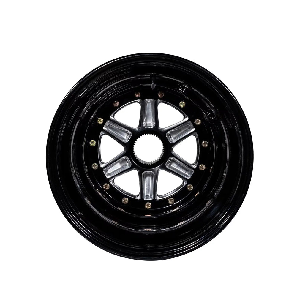 Wheel Splined 15x15 Blk Inner Beadlock 5in BS