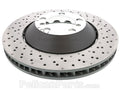 SHW 14-19 Porsche 911 GT3 4.0L w/o Ceramic Brake Right Front Drill-Dimp LW Brake Rotor (99135140681)