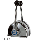 DUAL LEVER BINNACLE CHROME