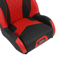 PREMIUM PRO-SPORT SEAT BK/BU W/ HEATPAD