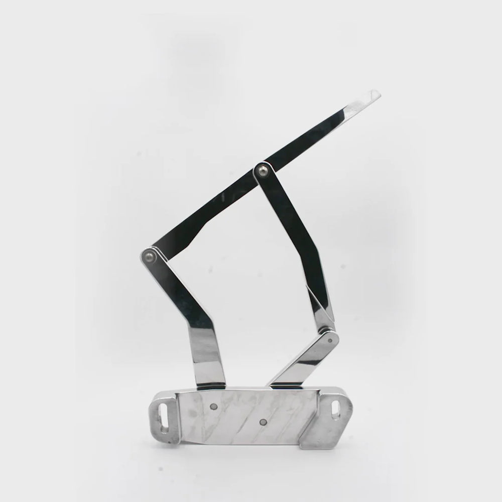 Hood Hinge 69-72 Cutlass Matte Black Pair