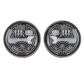 J.W. Speaker 12V DOT LED High Low Beam Heated Headlight w Built In Turn Signal - Black - 2 Light Kit (Canada) 0558153