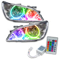 ORACLE Lighting 2001-2005 Lexus IS 300 HID Pre-Assembled LED Halo Headlights - (Chrome Housing)