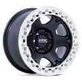 KM238 20X10 5X5.0 S-BLK MACH -48MM