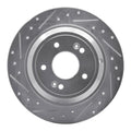 R1 18-20 Genesis G80 Front & Rear Drill/Slot Carbon Coated Rotor Set w/Optimum Pads