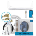 4TH GENERATION 18K BTU HEAT PUMP WALL MOUNT AIR HANDLER 230 VOLT W/25FT CABLE AND ENHANCED WIFI