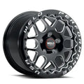 Weld Solana Beadlock 15x10 / 5x120 BP / ET45 / 7.27in BS / 78.1 Dia - Gloss Black Milled Wheel