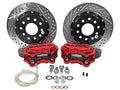 Brake System 11 Inch Rear SS4+ Deep Stage Fire Red 2015 Mustang BAER Brakes
