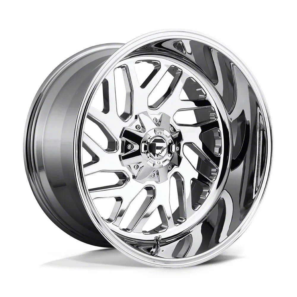 ~(54 lbs. 25X25X17)~ TRITON 22x14 8x165.10 CHROME PLATED (-75 mm)