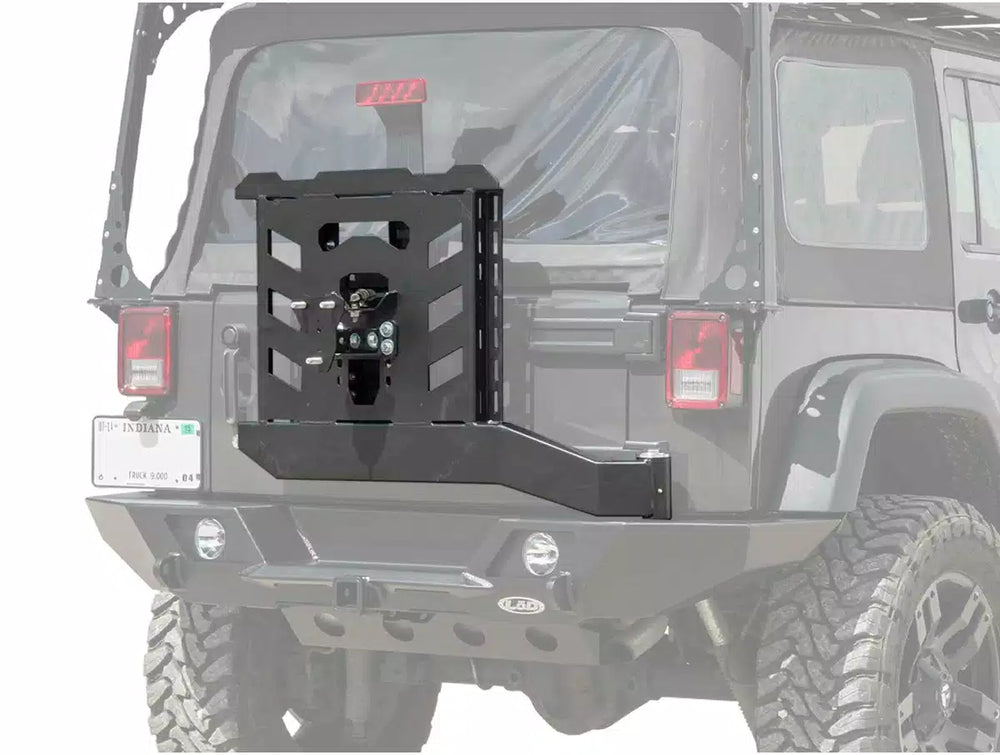 JK Destroyer Full Width Rear Bumper w / Tire Carrier (box 2)