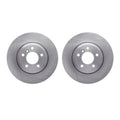 R1 Concepts Brake Rotor- Slotted - Silver Fits BMW X5