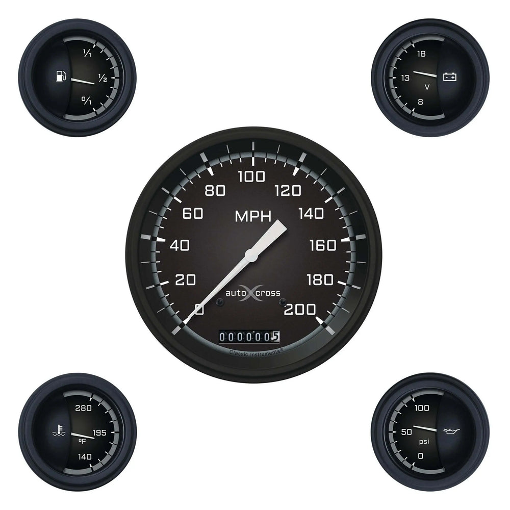 AUTO CROSS GREY 5IN SPD, 4 - 2IN FOTV-GM
