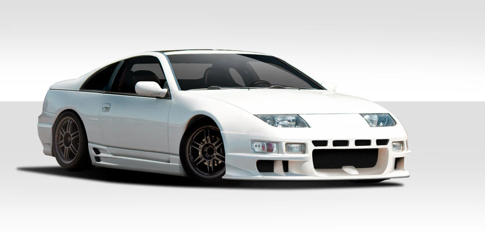1990-1996 Nissan 300ZX Z32 2 2 Duraflex Bravo Body Kit - 4 Piece - Includes Bravo Front Bumper Cover (108774) C-1 Side Skirts Rocker Panels (104690) C-1 Rear Bumper Cover (104691)