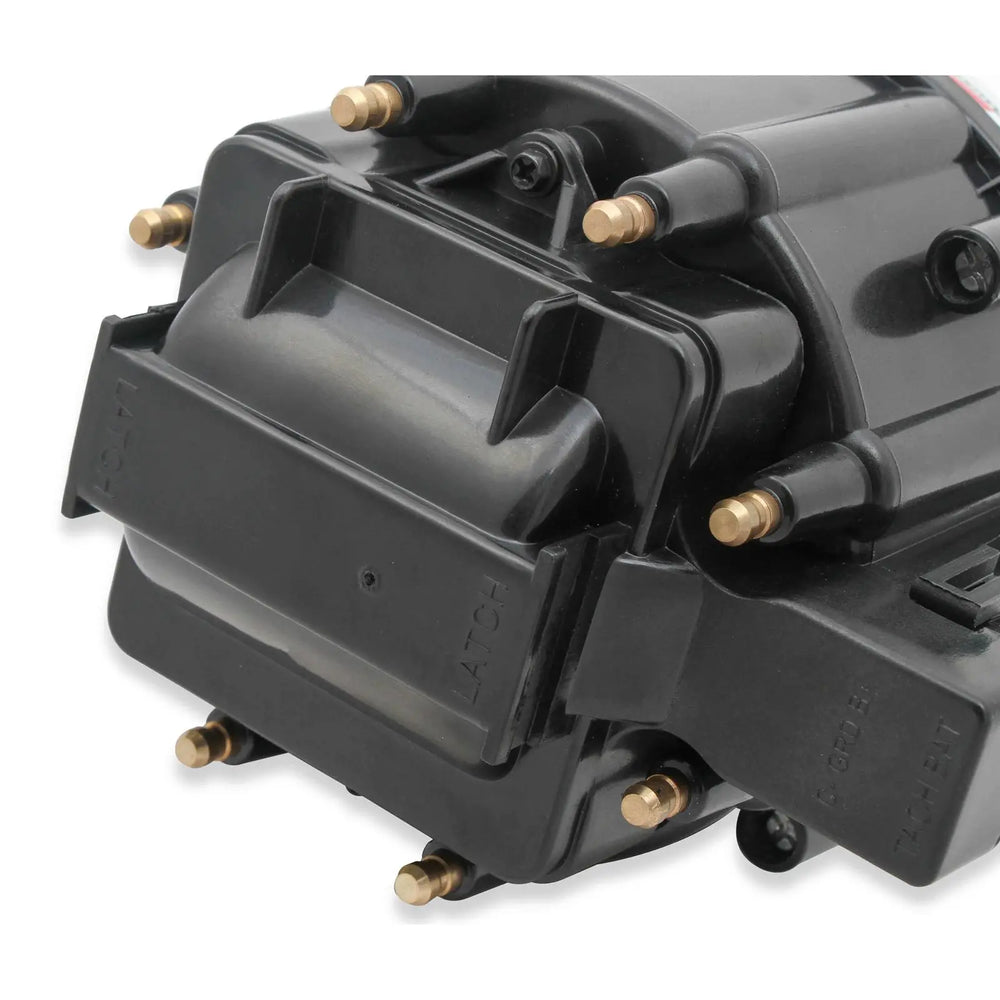 Performance Distributor Hei Chev V8 265-454 W/ Coil Replacement Hei Distributor, Direct Plug In With Oe Type Connectors, GM Hei Equipped Cars, Trucks (Pre-Computer). High Dielectric Strength Cap, Brass Male Towers ACCEL