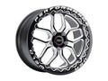 Weld S907 15X10 Laguna Beadlock 5X114.3 ET25 BS6.5 Gloss Black MIL Dia 78.1