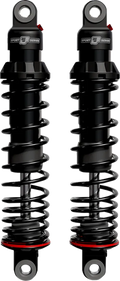 Progressive 93-24 Harley Touring 494 Series Heavy Duty Shocks 12.0in Bushing - Black